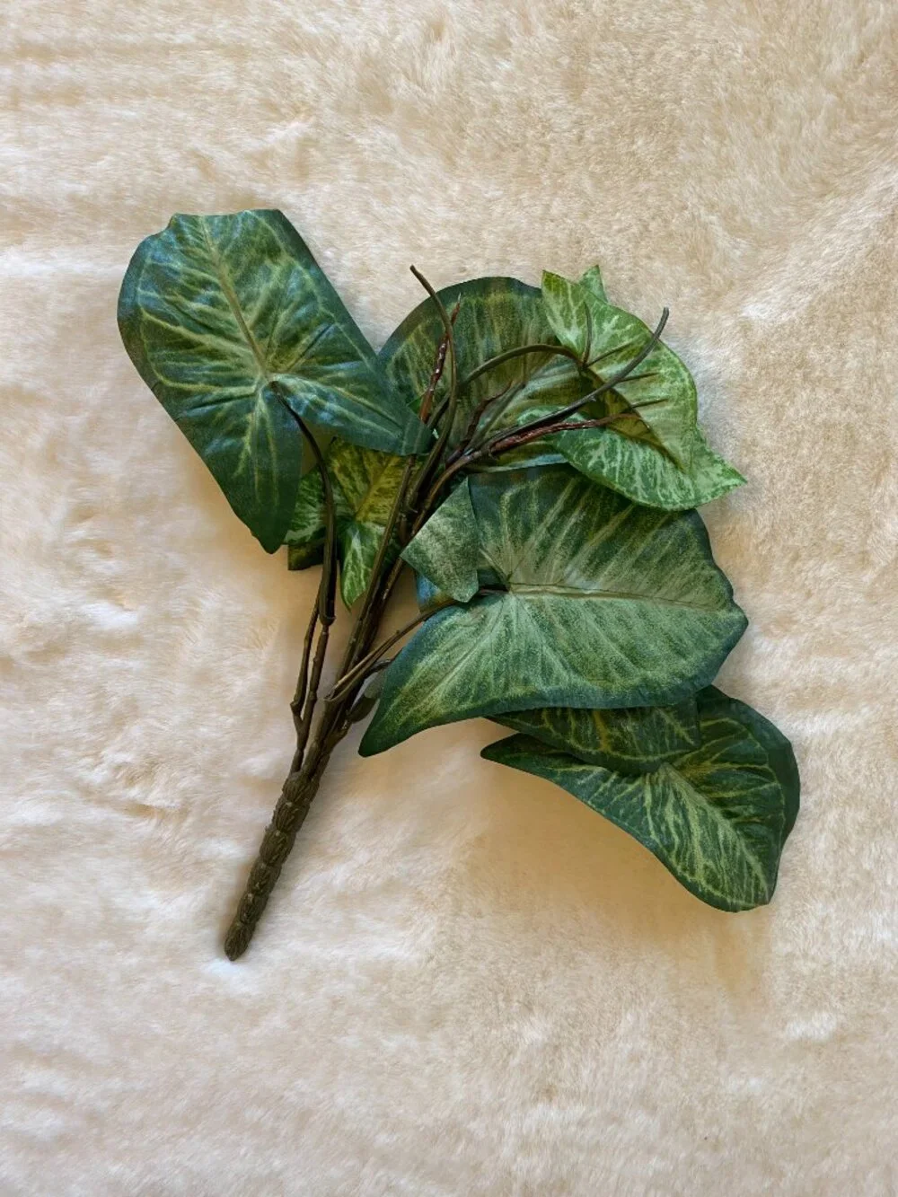 Faux Foliage Stems Butterfly Arrowhead Greenery Home Decor Crafts
